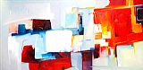 Sunrise Paintings - Patong Sunrise by 2010